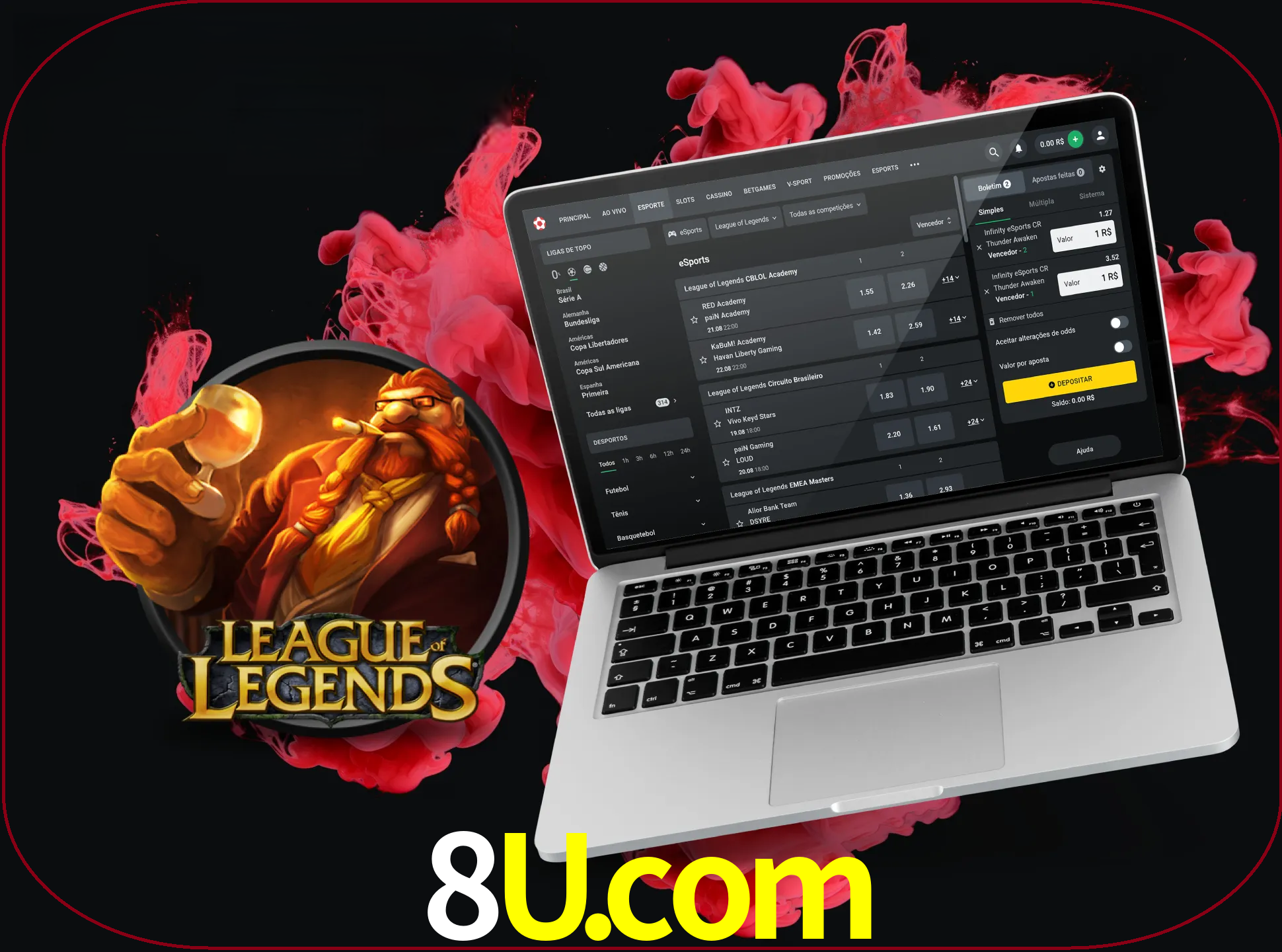 Se é um fã deste jogo, muitos torneios fantásticos que o vão surpreender estão disponíveis no 8u.
